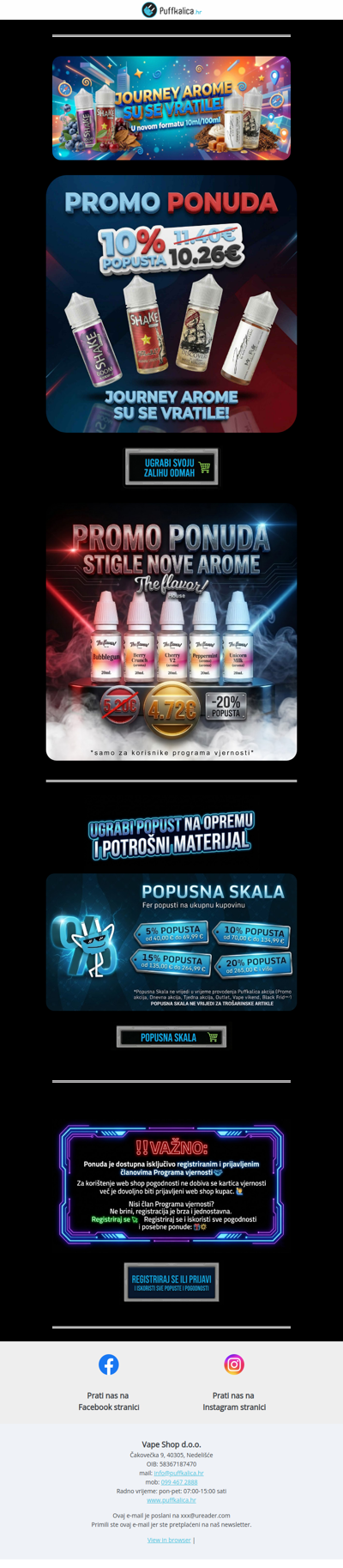 PROMO PONUDA: Otkrijte nove arome!