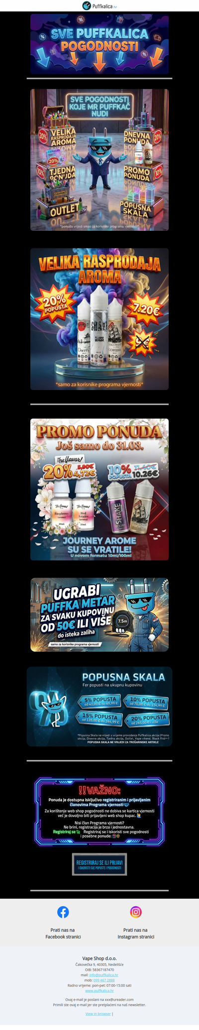 Ekskluzivne pogodnosti koje trebate!