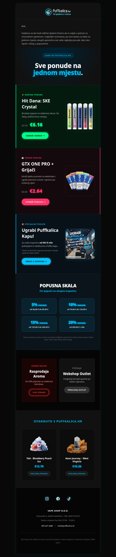 Puffkalica.hr,  pripremili smo ponudu koju ne smiješ propustiti... 👀