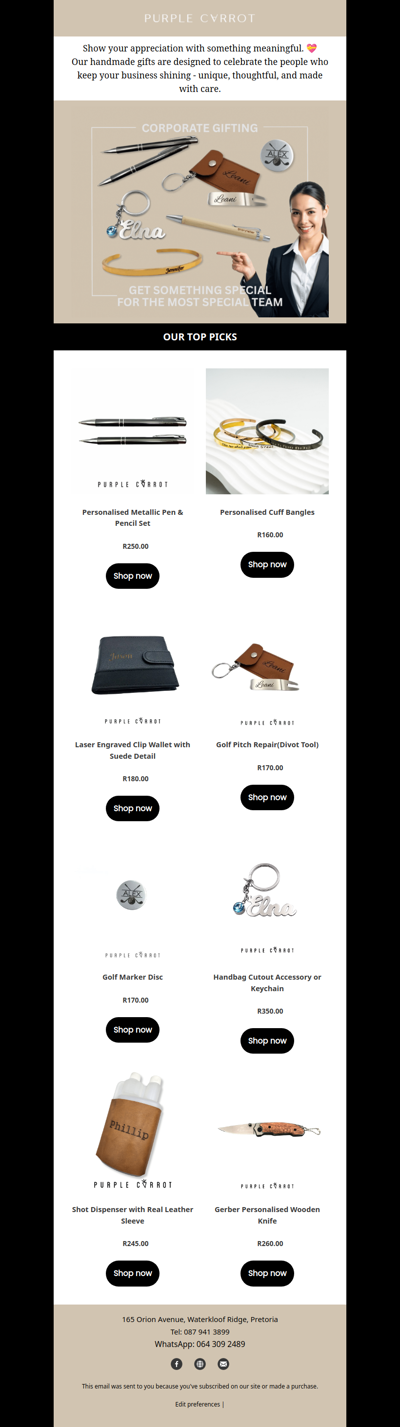 🎁 Make your team feel truly valued this season