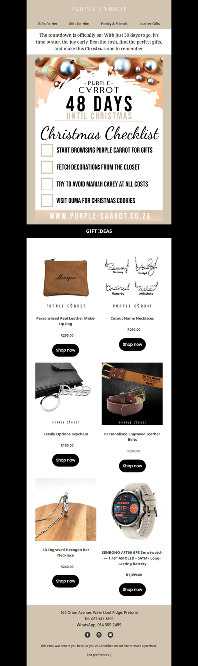 48 Days ’Til Christmas 🎄Can you believe it?