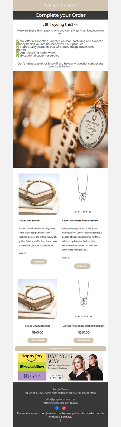 We saved your favourite piece 😀