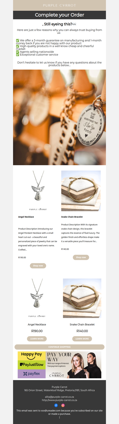 We saved your favourite piece 😀