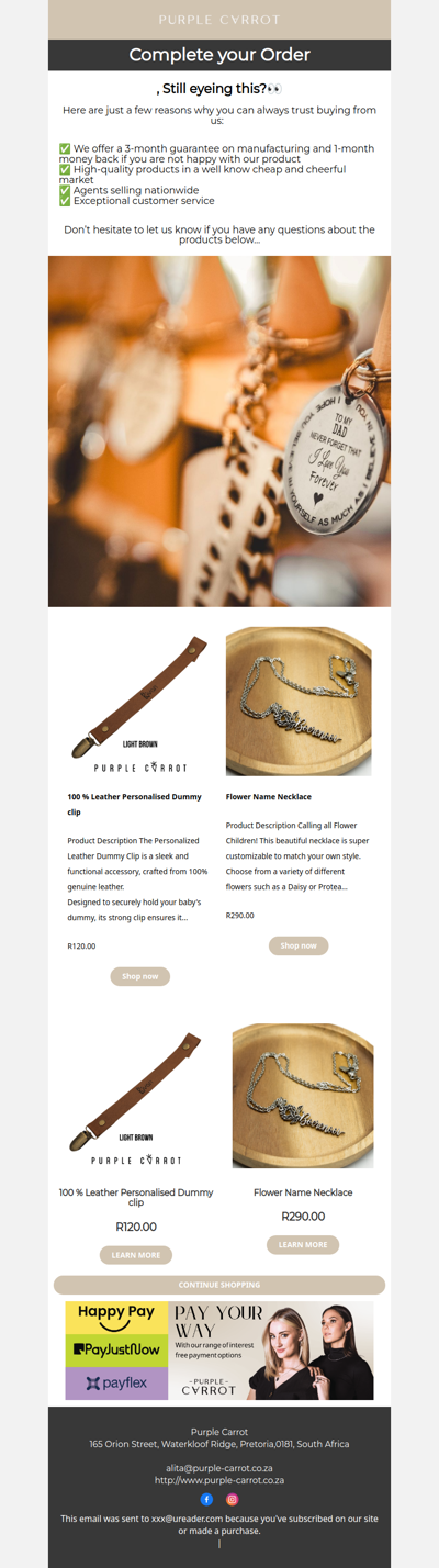 We saved your favourite piece 😀