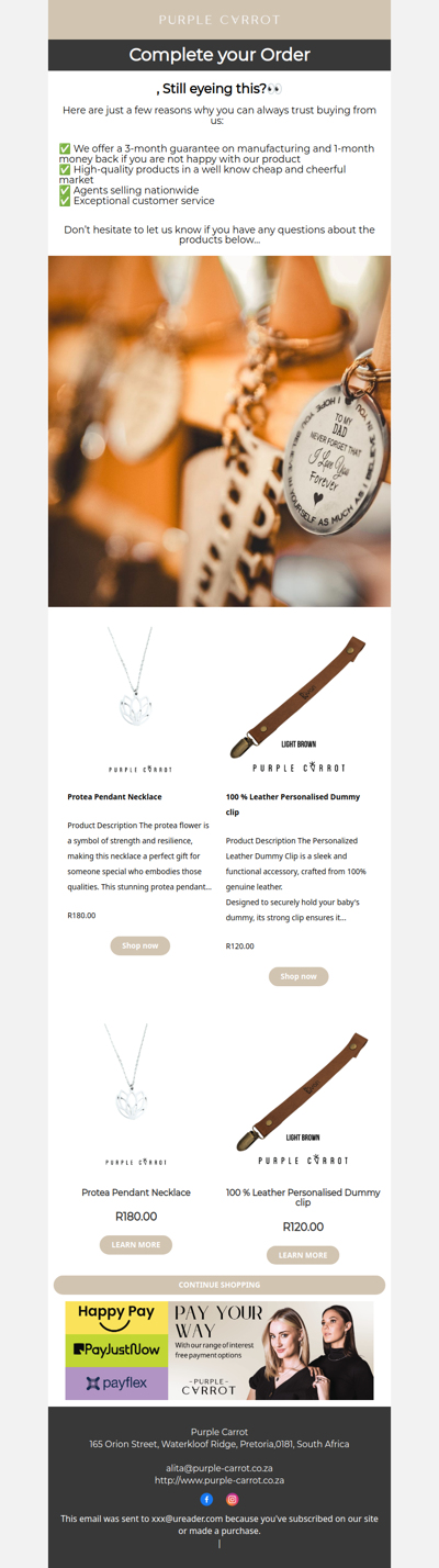 We saved your favourite piece 😀