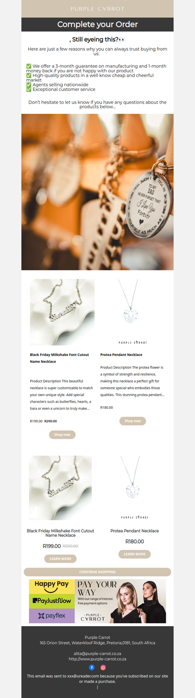 We saved your favourite piece 😀