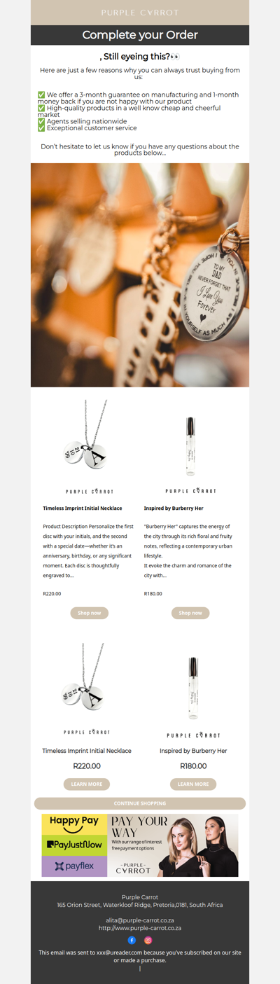 We saved your favourite piece 😀