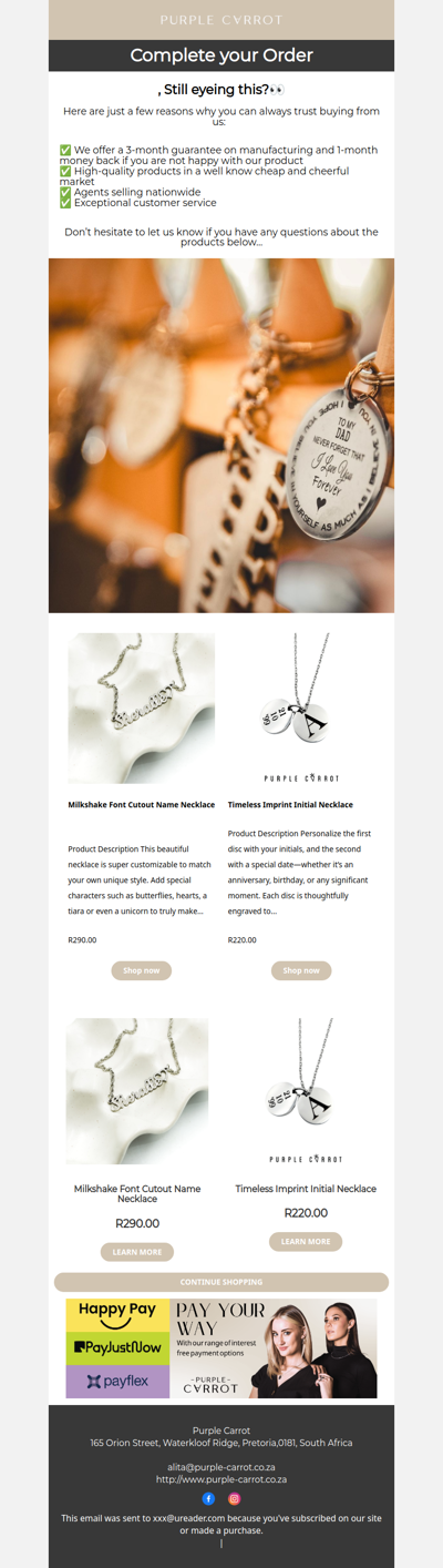 We saved your favourite piece 😀