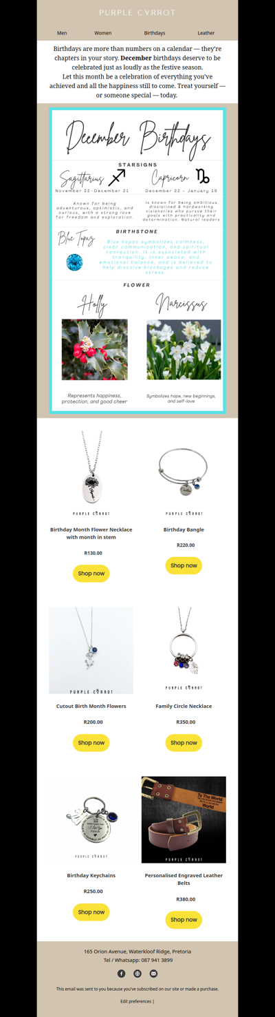 🎁 December Babies Deserve Two Presents Too!