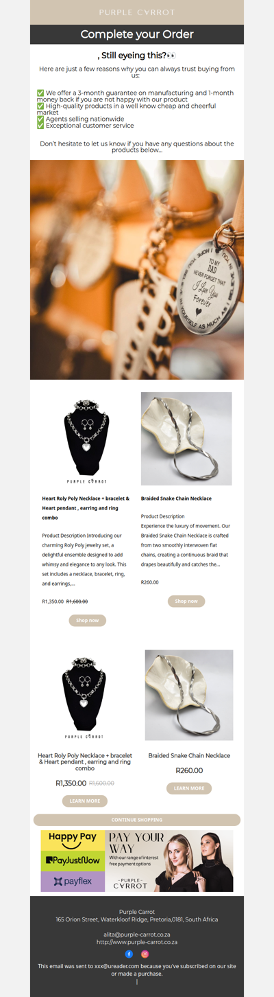 We saved your favourite piece 😀