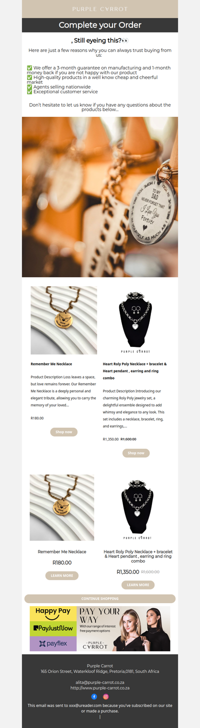 We saved your favourite piece 😀