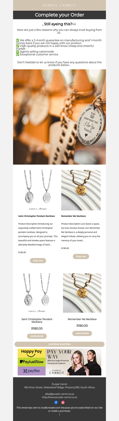 We saved your favourite piece 😀