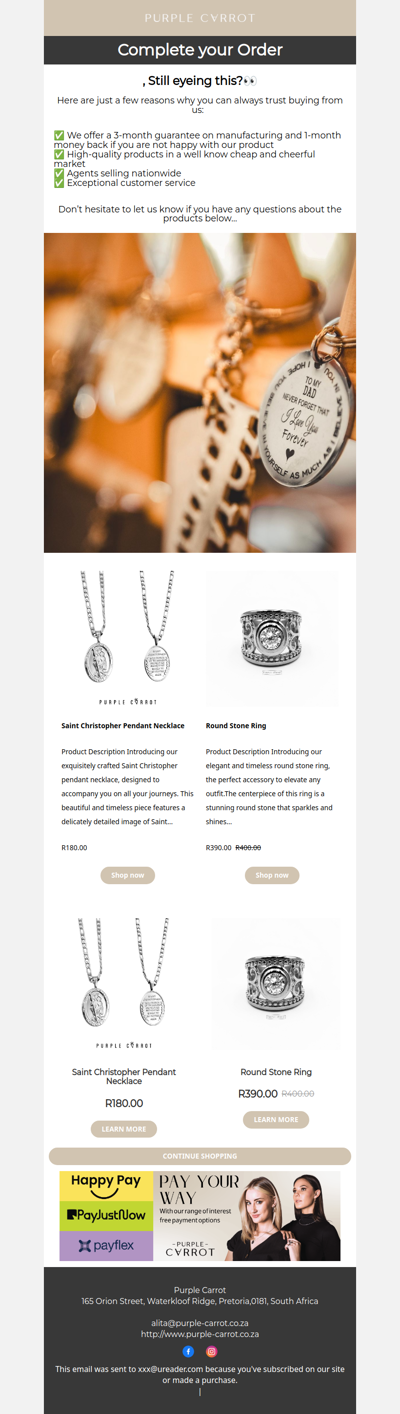 We saved your favourite piece 😀