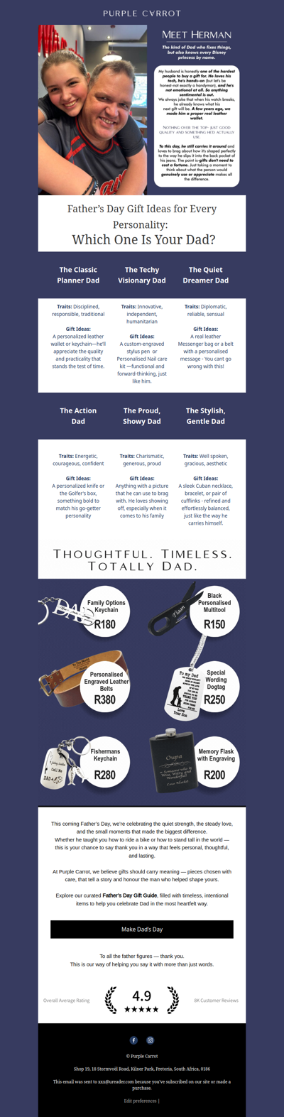 Gifts That Speak His Language — This Father’s Day
