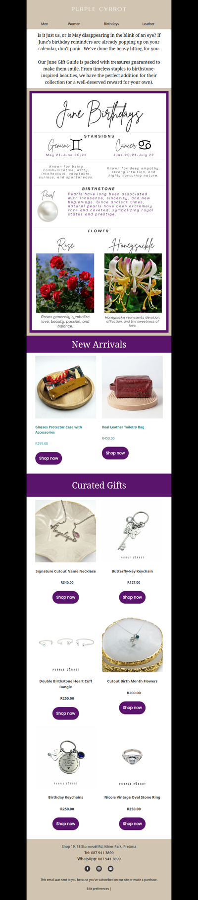 The June Birthday Gift Guide is here!🥳