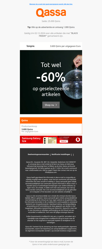 Tot wel 60% korting, wees er snel bij!