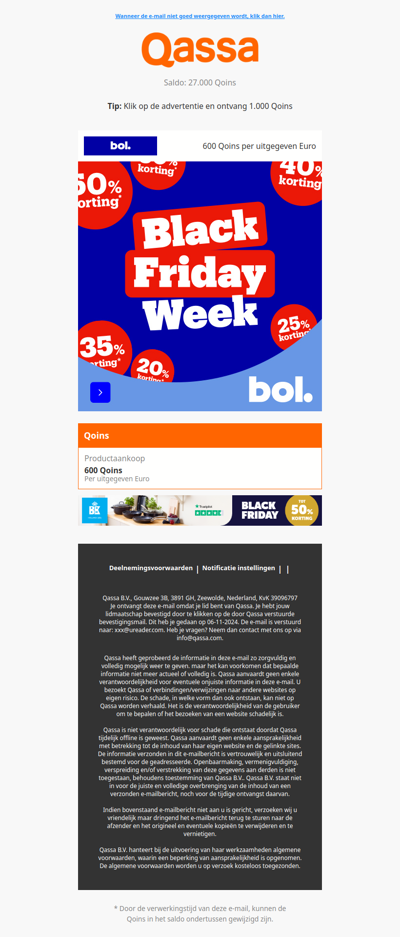 Shop de beste deals voor Black Friday!