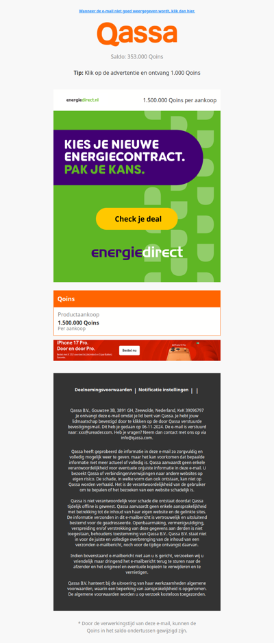 Pak je kans en check jouw deal!