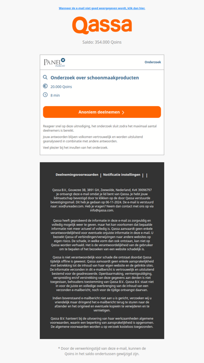 Doe mee aan dit onderzoek over schoonmaakproducten