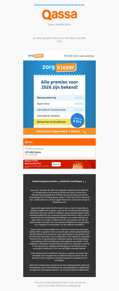 Bespaar tot €511,- op jouw zorg!