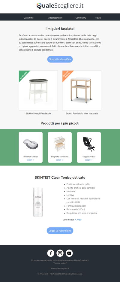 I migliori fasciatoi | Skintist Clear Tonico delicato: la recensione