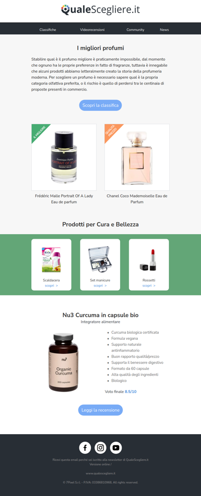 I migliori profumi | Nu3 Curcuma in capsule: la recensione