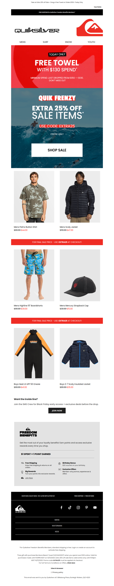 Score a Free Beach Towel Today Only 🤙