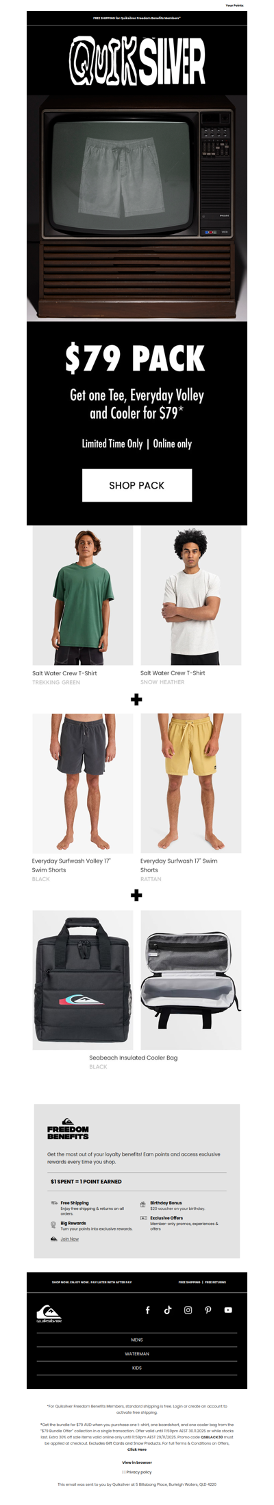 $79 Quik Gear Bundle - Valued at $139! 🔥