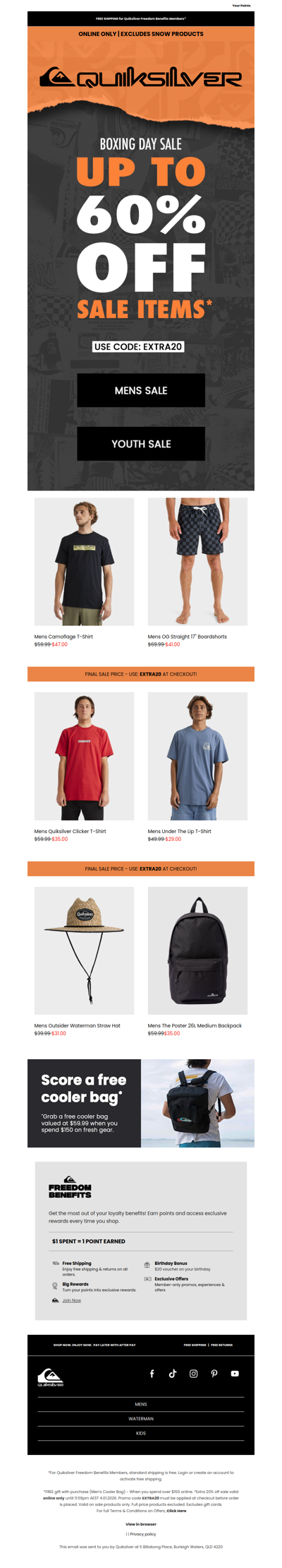 Boxing Day Just Went Bigger | Extra 20% Off 🔥