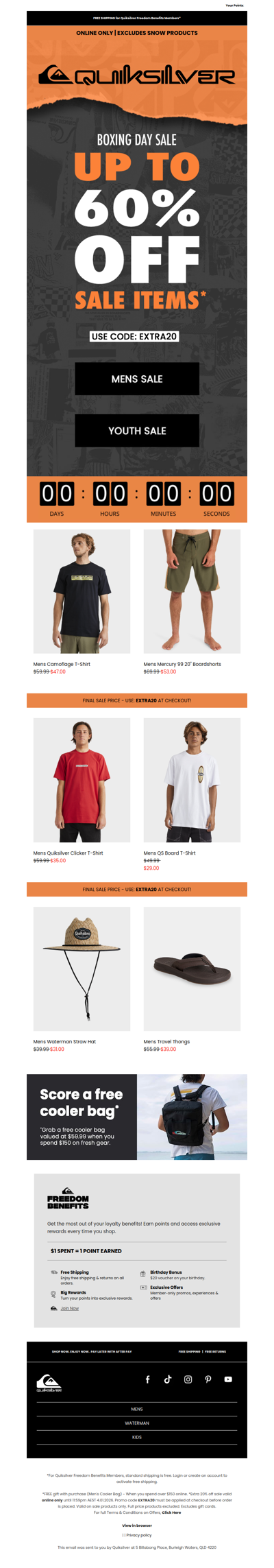 Extra 20% Off Ends Tonight! ⏰