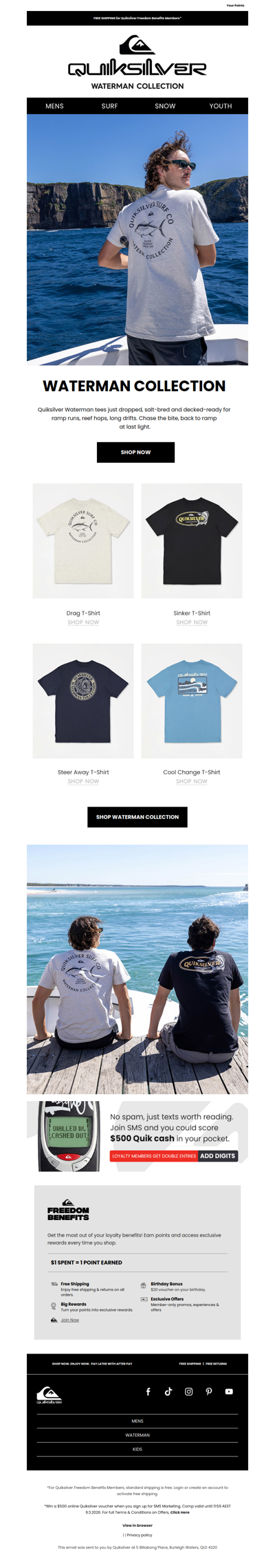 Waterman Tees Just Dropped