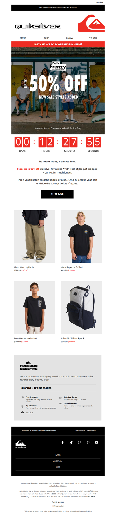 Last Run | Up to 50% Off 🤯