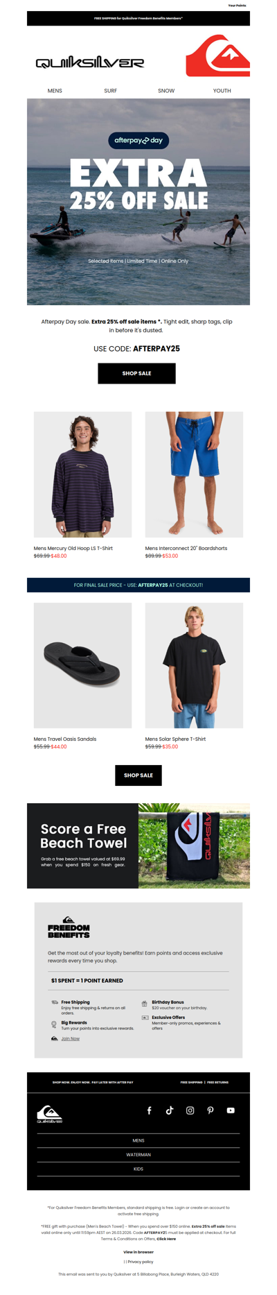 Jump Into an Extra 25% Off Sale 🔥