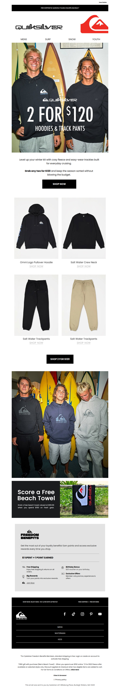 2 for $120? Too Easy