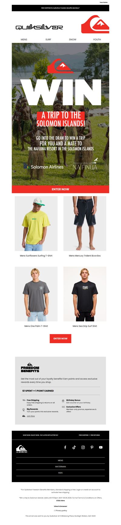 Win a Trip to the Solomons 🌊