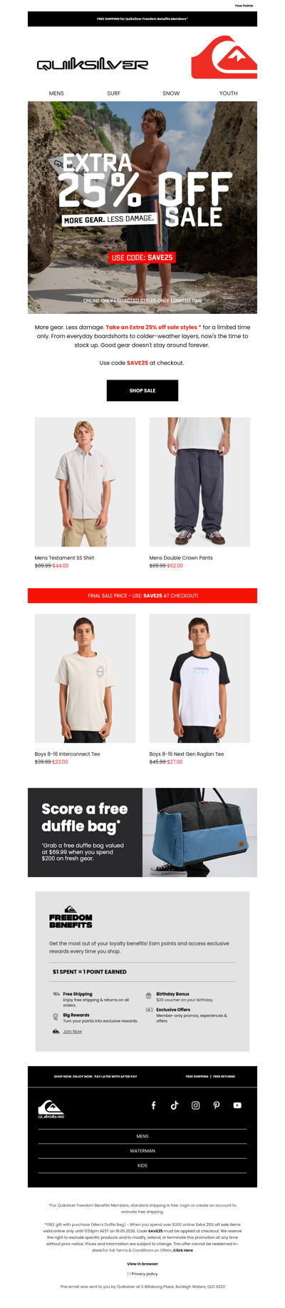 Extra 25% off Starts Now 💥