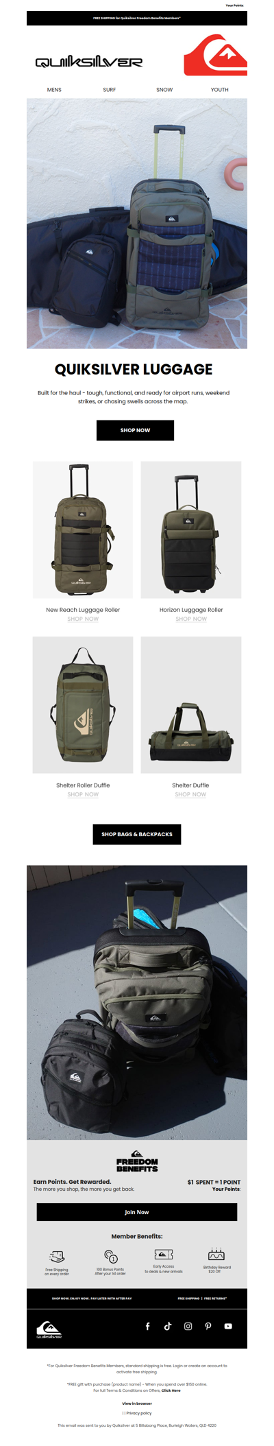 Luggage Built for the Long Haul