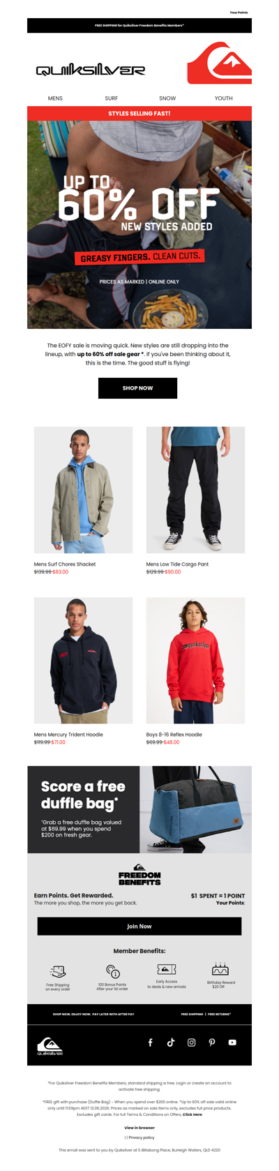 EOFY Sale is Moving Quick 🔥