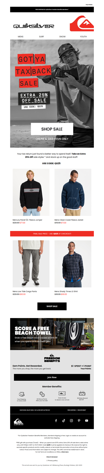 Extra 25% Off Starts Now🤯