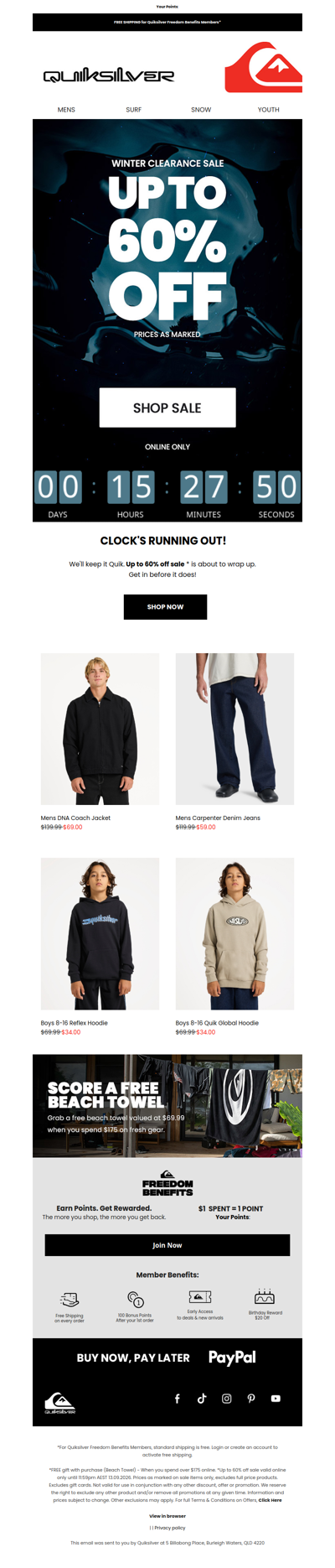 Last Crack at Up to 60% Off ⏰