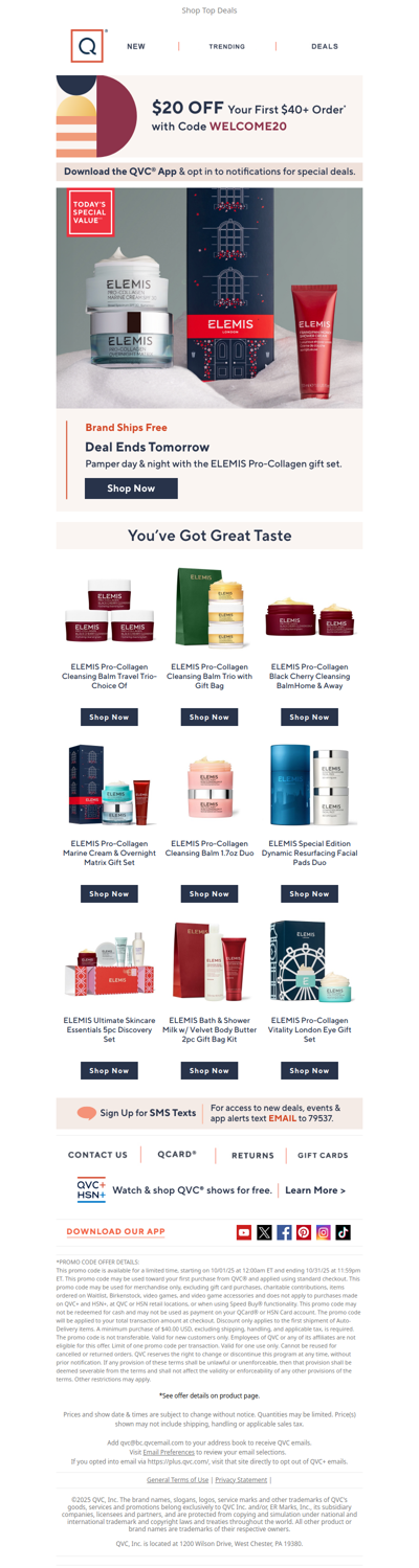 Last Call for the ELEMIS TSV®