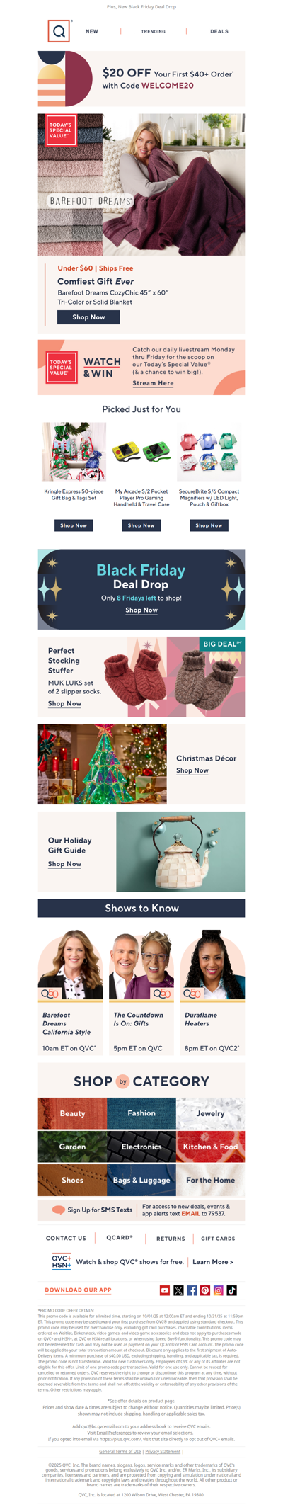 Barefoot Dreams TSV® + Get $20 Off