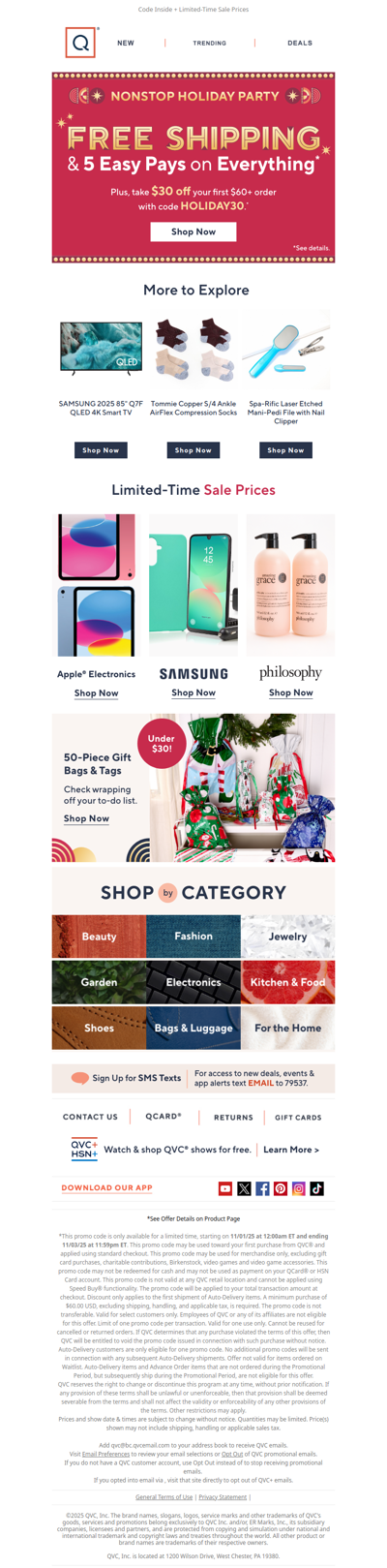 $30 Off Your First $60 Order