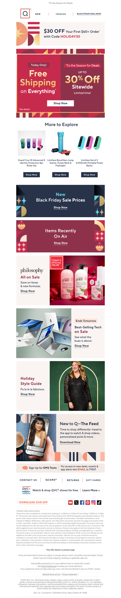 Today Only! Free Ship on Everything