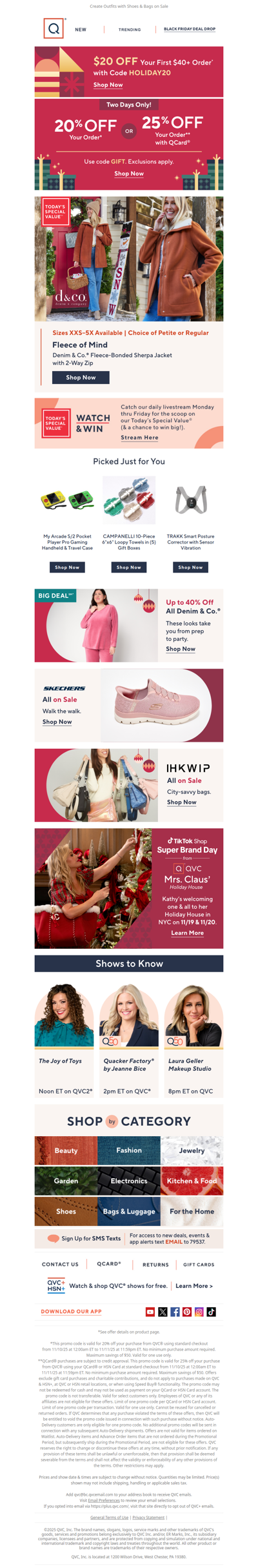 Open for Your Code + Denim & Co.® TSV®