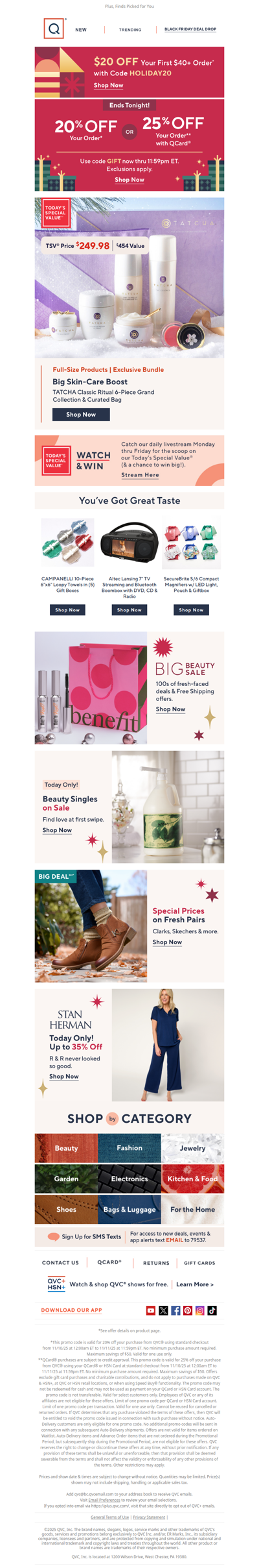 TATCHA TSV® + Get $20 Off