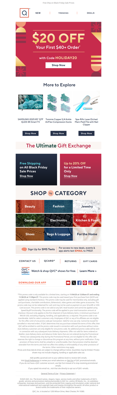 Treat Yourself: $20 Off Inside