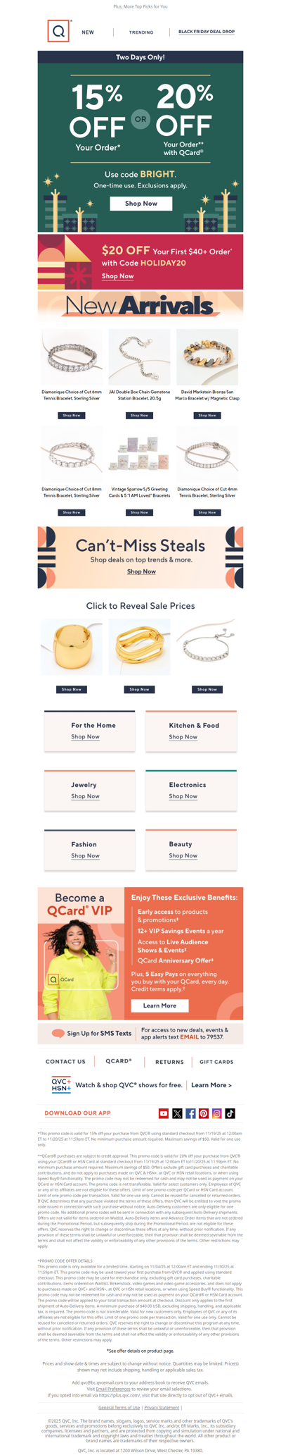 Look What's New: Diamonique & More!