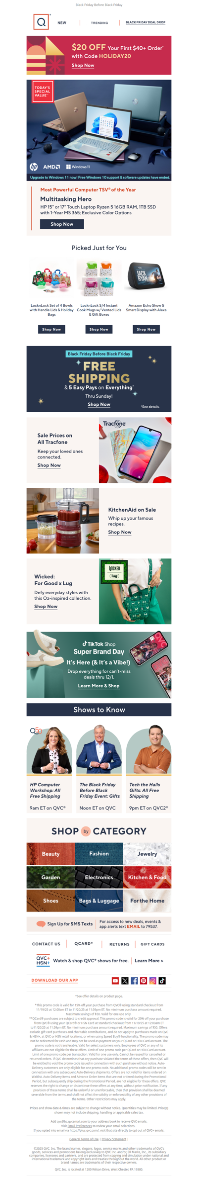 HP Laptop TSV®! Connect & Create + Get $20 Off