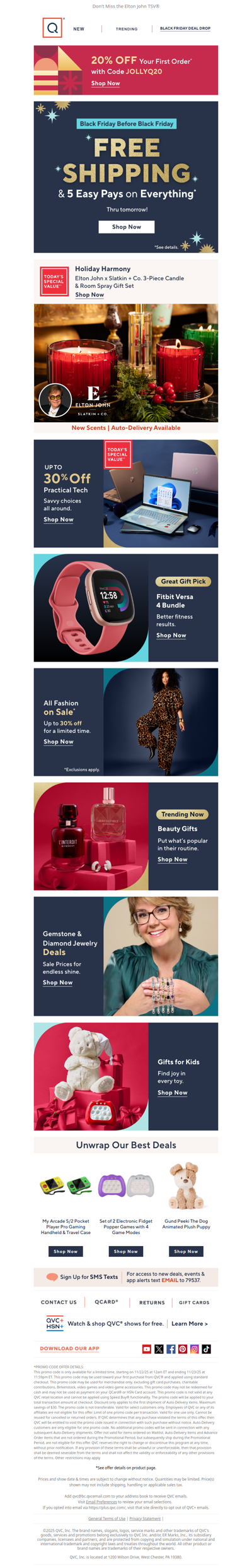 So Many Deals. Free Shipping. 5 Easy Pays.